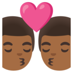Kiss Man Man Emoji Google