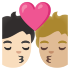 Kiss Emoji Google