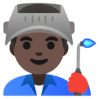 Man Factory Worker Emoji Google