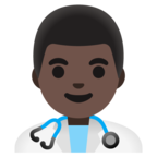 Man Health Worker Emoji Google