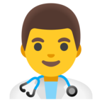 Man Health Worker Emoji Google