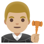 Man Judge Emoji Google