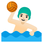 Man Playing Water Polo Emoji Google