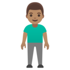 Man Standing Emoji Google