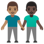 Men Holding Hands Emoji Google