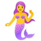 Mermaid Emoji Google