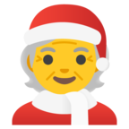 Mx Claus Emoji Google
