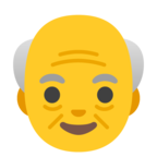 Old Man Emoji Google