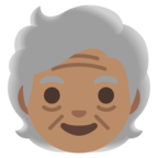 Older Person Emoji Google