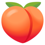 Peach Emoji Google
