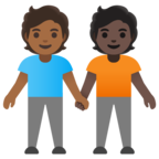 People Holding Hands Emoji Google