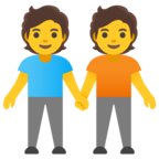 People Holding Hands Emoji Google