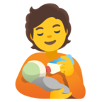 Person Feeding Baby Emoji Google