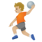 Person Playing Handball Emoji Google