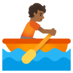 Person Rowing Boat Emoji Google