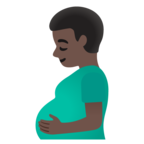Pregnant Man Emoji Google