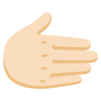 Rightwards Hand Emoji Google