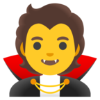 Vampire Emoji Google