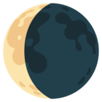 Waning Crescent Moon Emoji Google