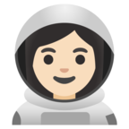 Woman Astronaut Emoji Google