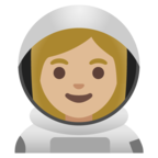 Woman Astronaut Emoji Google