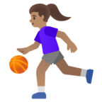 Woman Bouncing Ball Emoji Google