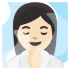 Woman In Steamy Room Emoji Google
