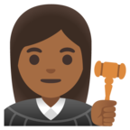 Woman Judge Emoji Google