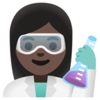 Woman Scientist Emoji Google