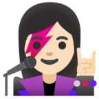 Woman Singer Emoji Google