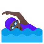 Woman Swimming Emoji Google
