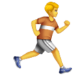 Man Running Facing Right Emoji Huawei