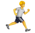 Person Running Facing Right Emoji Huawei