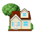 House With Garden Emoji Huawei
