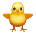 Front Facing Baby Chick Emoji Huawei