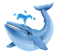 Spouting Whale Emoji Huawei