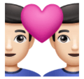Couple With Heart Man Man Emoji Huawei