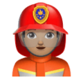 Man Firefighter Emoji Huawei