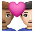 Couple With Heart Man Man Emoji Huawei