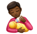Man Feeding Baby Emoji Huawei