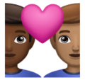 Couple With Heart Man Man Emoji Huawei
