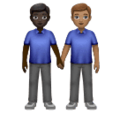 Men Holding Hands Emoji Huawei