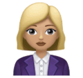 Woman Office Worker Emoji Huawei