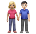 Woman And Man Holding Hands Emoji Huawei