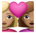 Couple With Heart Woman Woman Emoji Huawei