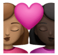 Kiss Woman Woman Emoji Huawei
