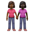 Women Holding Hands Emoji Huawei