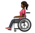 Woman In Manual Wheelchair Emoji Huawei
