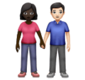 Woman And Man Holding Hands Emoji Huawei