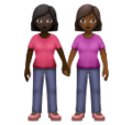 Women Holding Hands Emoji Huawei
